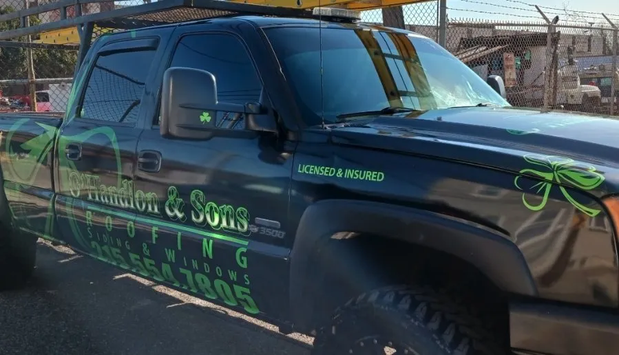 Slide of O'Handlon & Son's Roofing