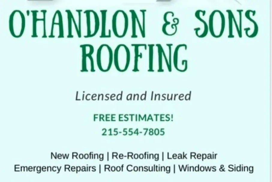 Slide of O'Handlon & Son's Roofing