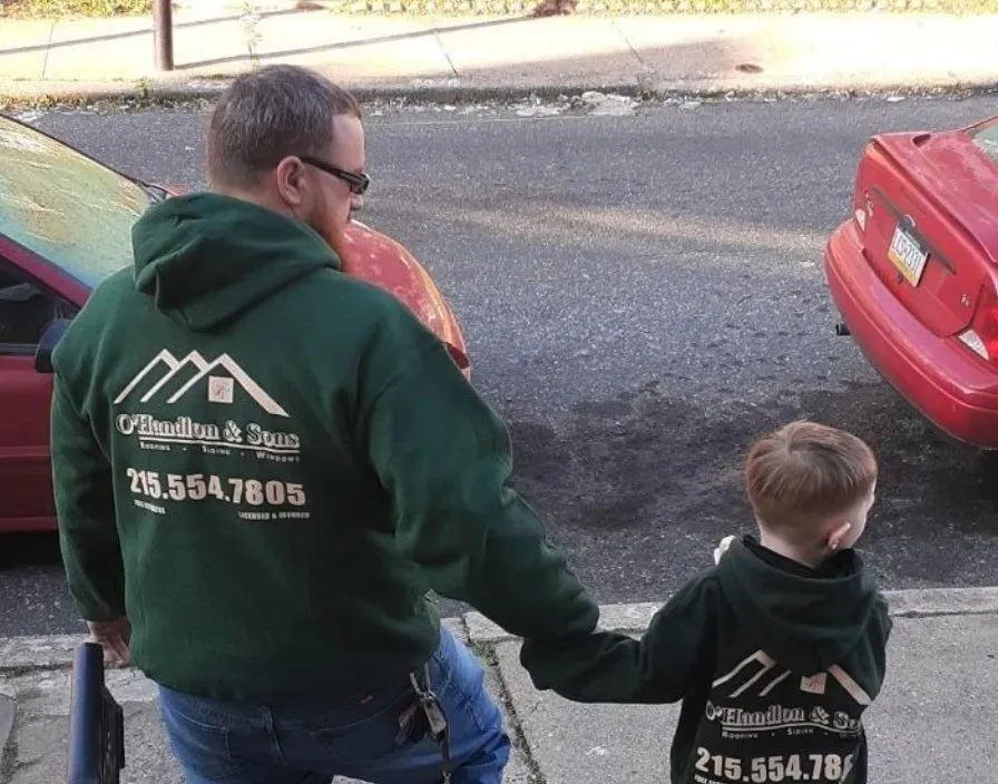 Slide of O'Handlon & Son's Roofing