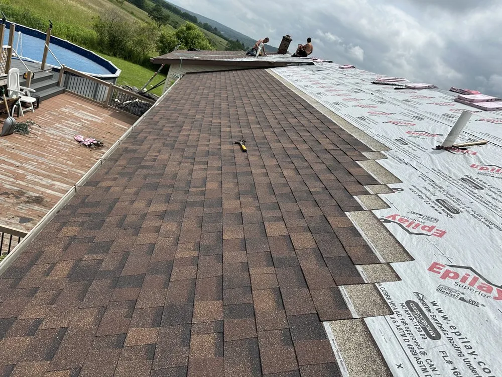 Emergency roof repair for residential properties across Bliss, NY - O'Hare Construction