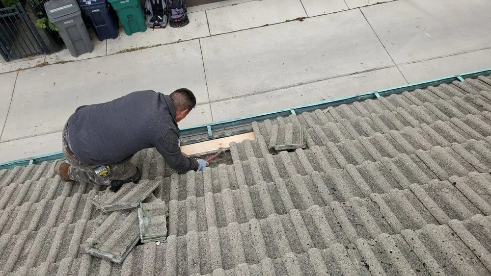 Slide of O'Hare Roofing Storm Masters