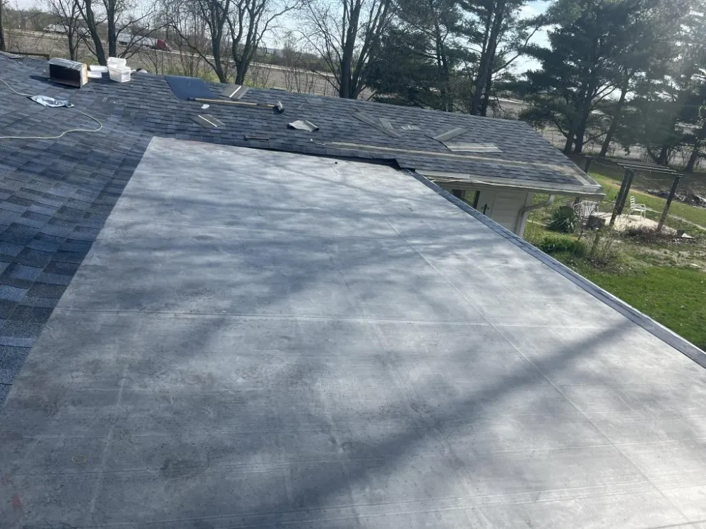 Slide of Ohime's Roofing construction and more