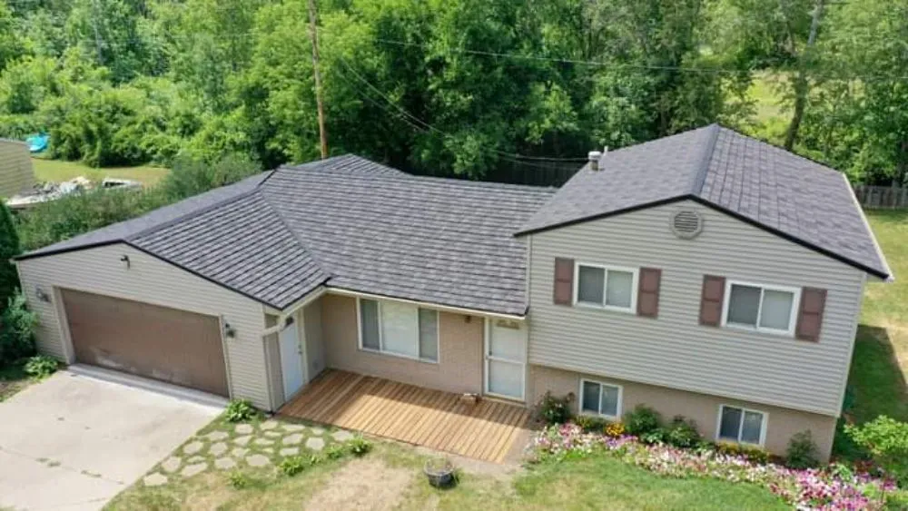 Slide of Ohime's Roofing construction and more