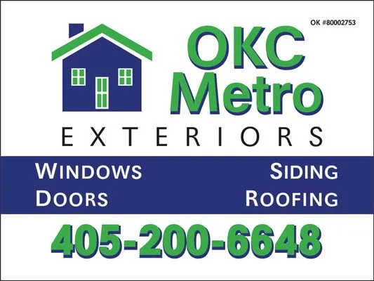 OKC Metro Exteriors Logo