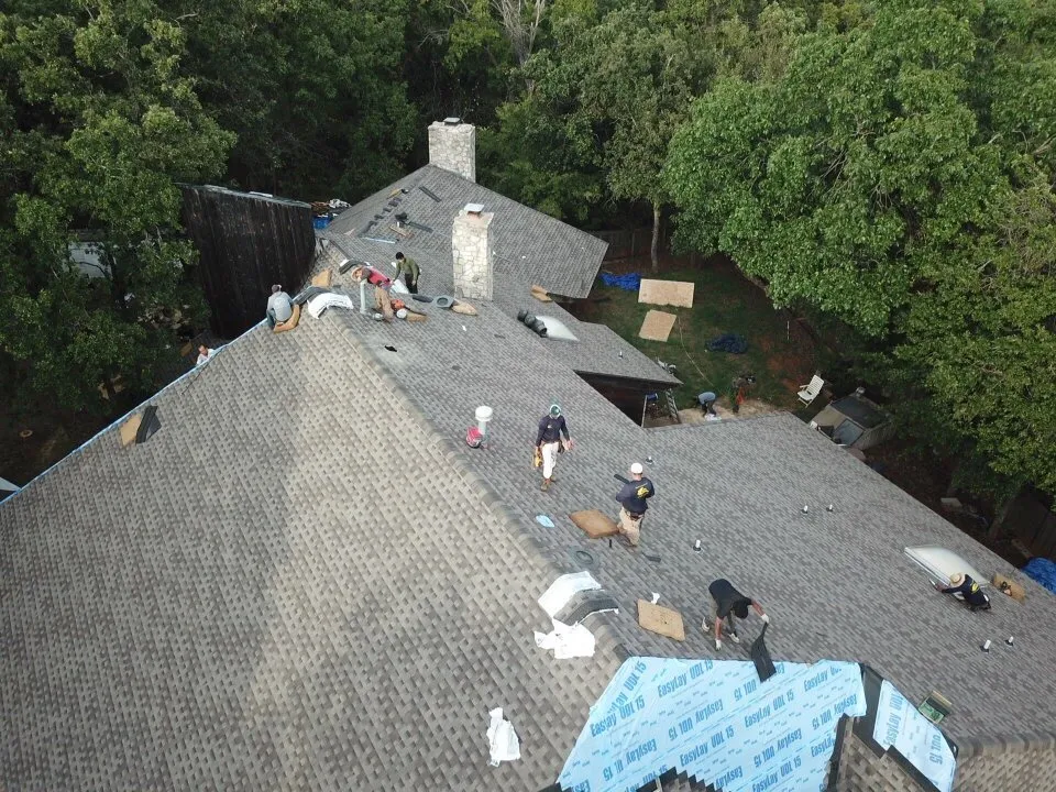 Slide of OKC Roofers