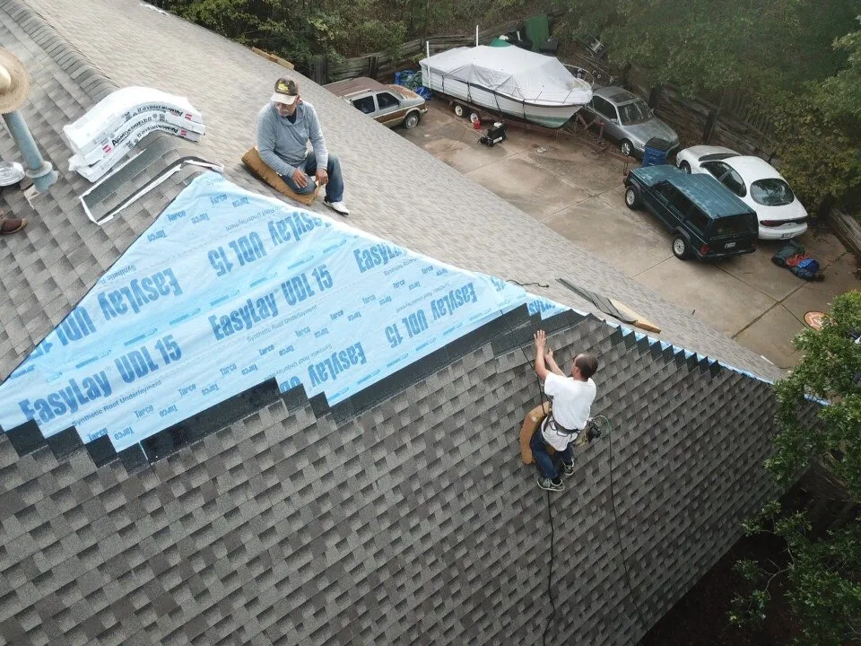 Slide of OKC Roofers