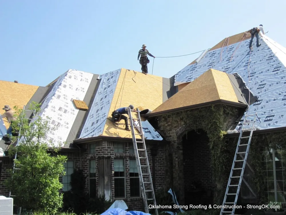 Slide of Oklahoma Strong Roofing & Construction