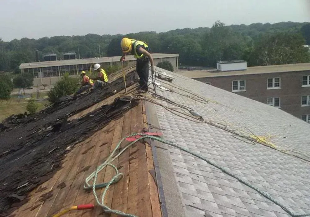 Slide of Old Colony Roofing