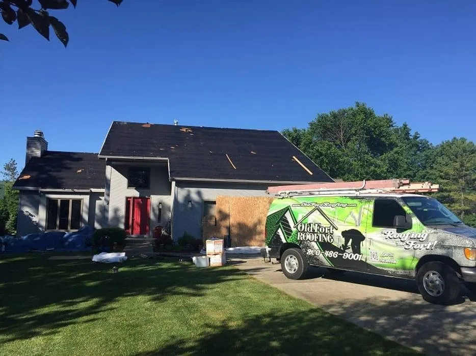 Slide of Old Fort Roofing