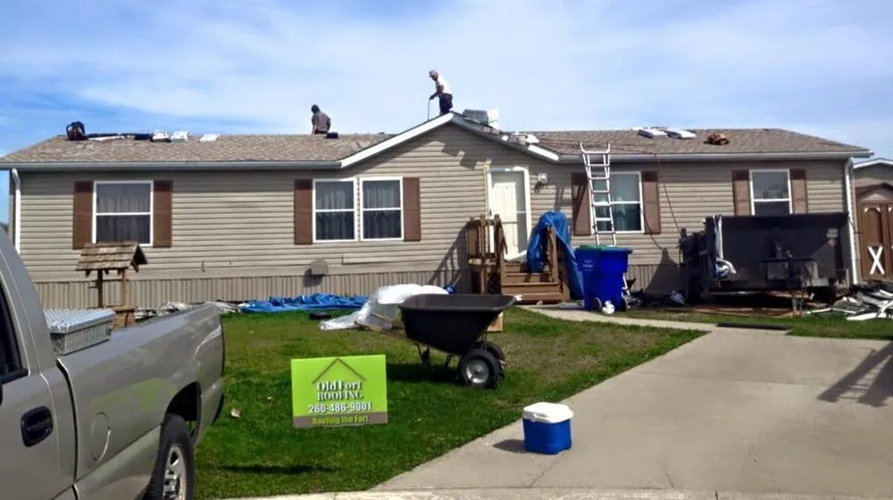 Slide of Old Fort Roofing