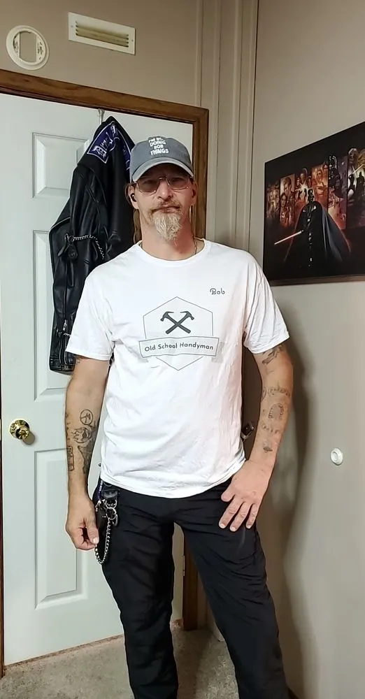 Slide of Old School Handyman