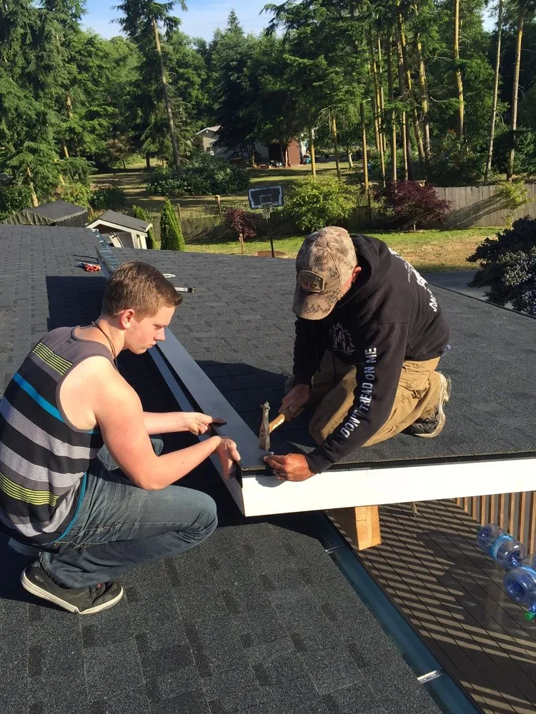 Slide of Old School Roofing