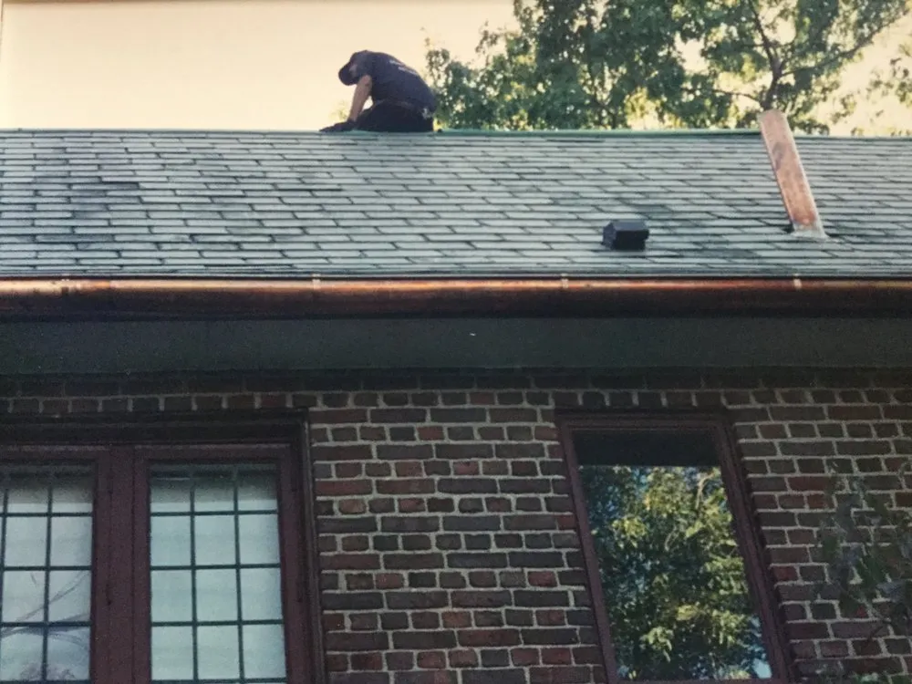 Slide of Old Timers Slate Roofing Company