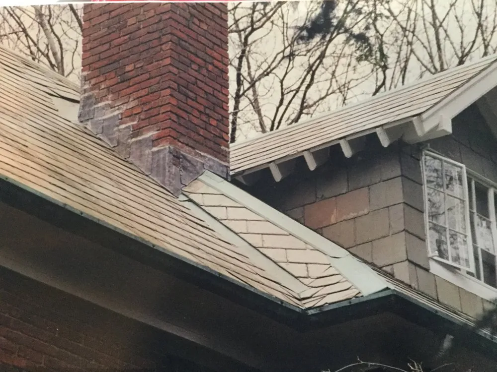 Slide of Old Timers Slate Roofing Company