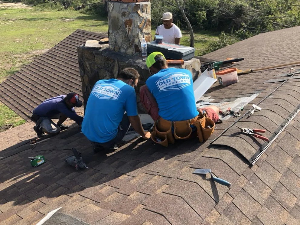 Slide of Old Town Roofing