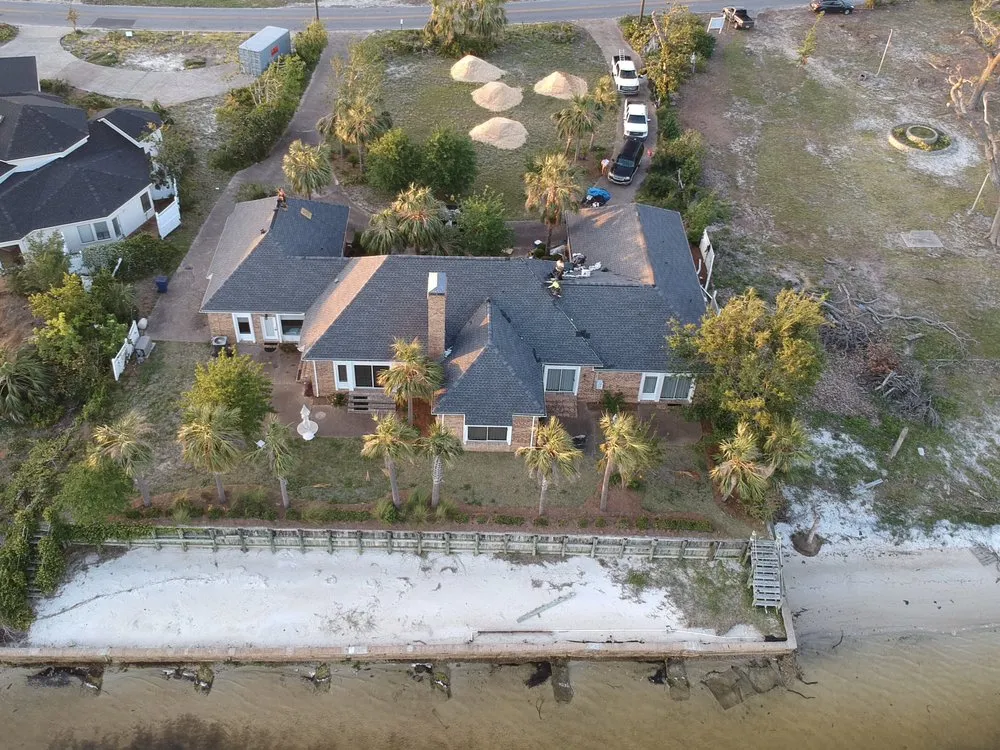 Slide of Old Town Roofing