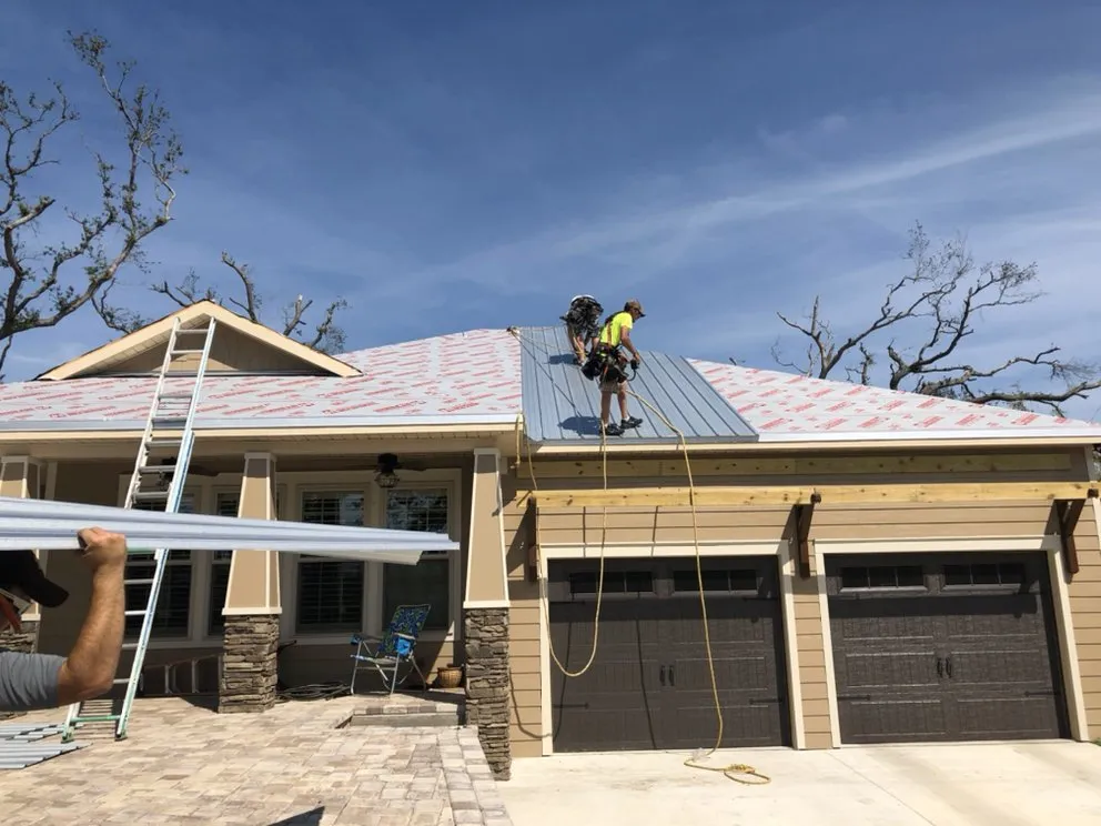 Slide of Old Town Roofing