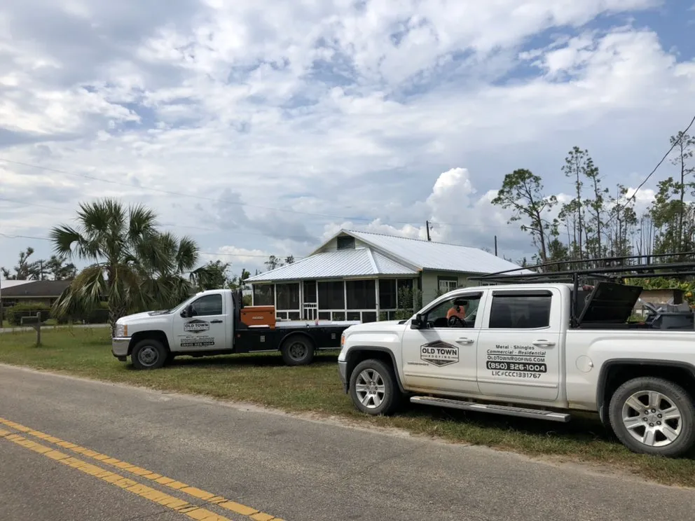 Slide of Old Town Roofing