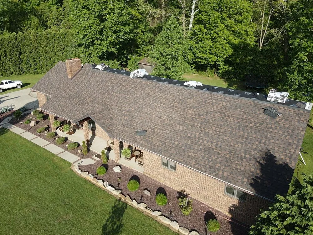 Slide of Olde Hickory Roofing and Gutters
