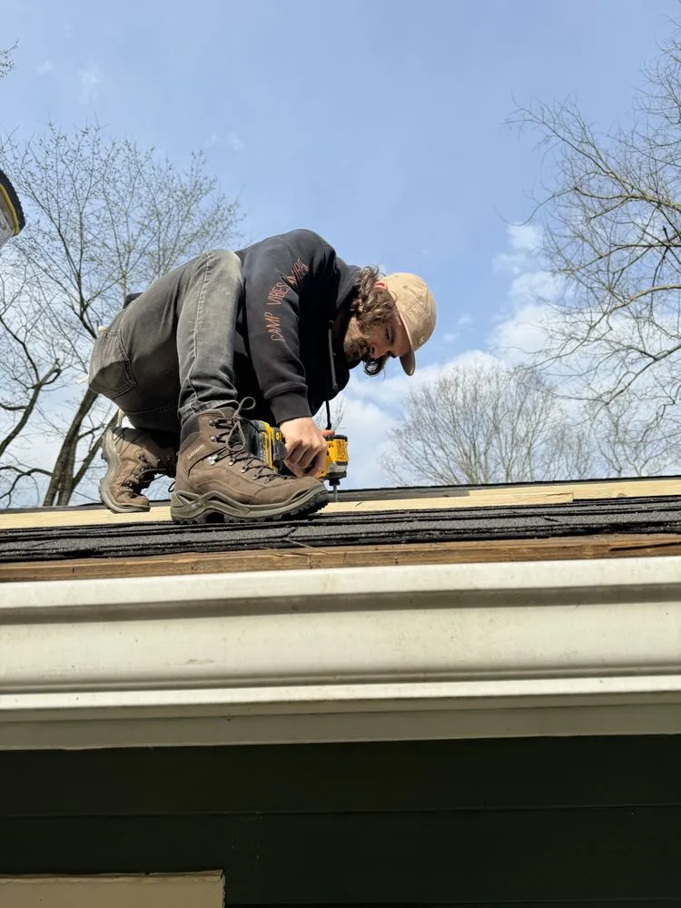 Slide of Olde Hickory Roofing and Gutters