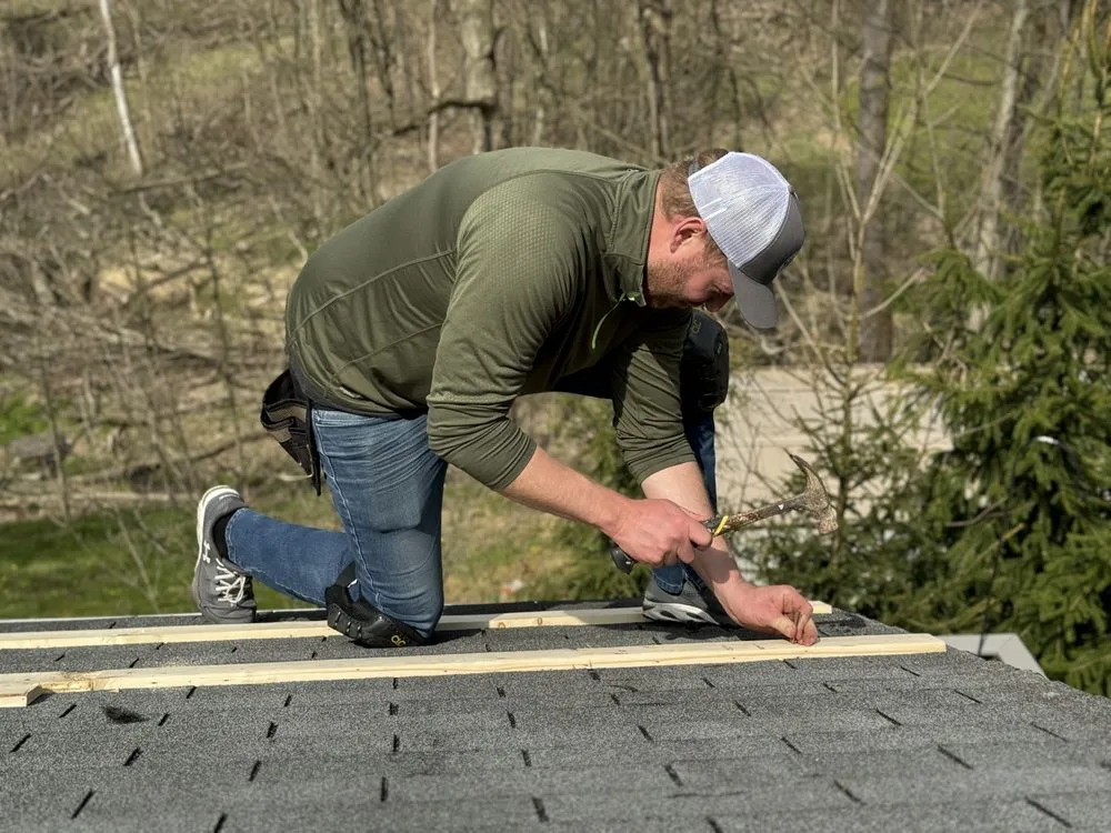Slide of Olde Hickory Roofing and Gutters