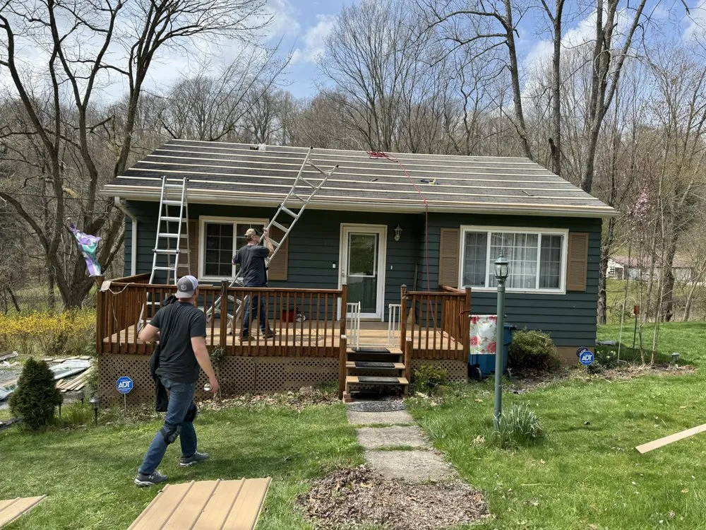 Slide of Olde Hickory Roofing and Gutters