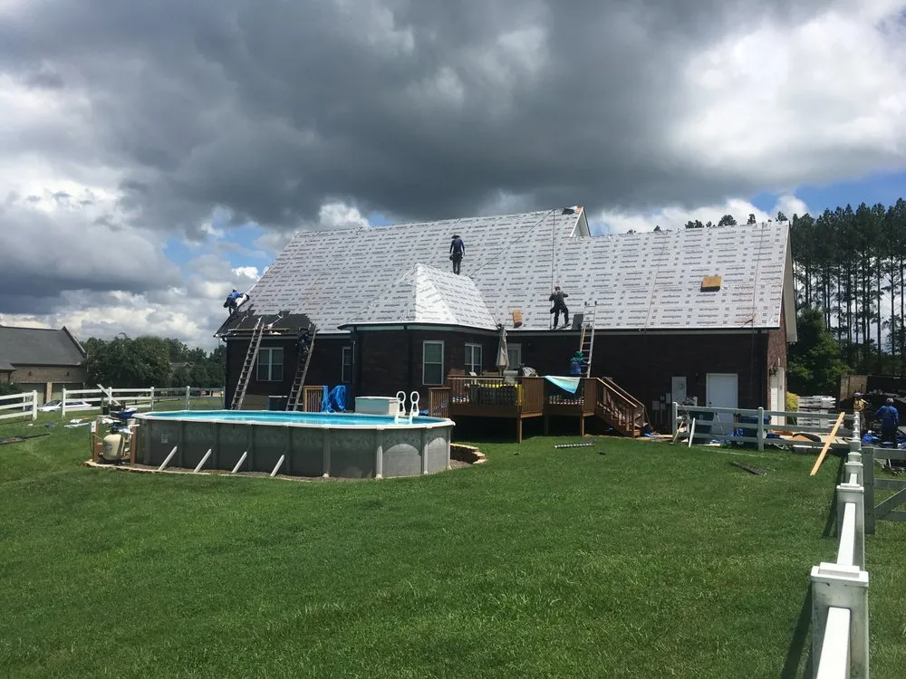 Slide of Olde South Roof and Home