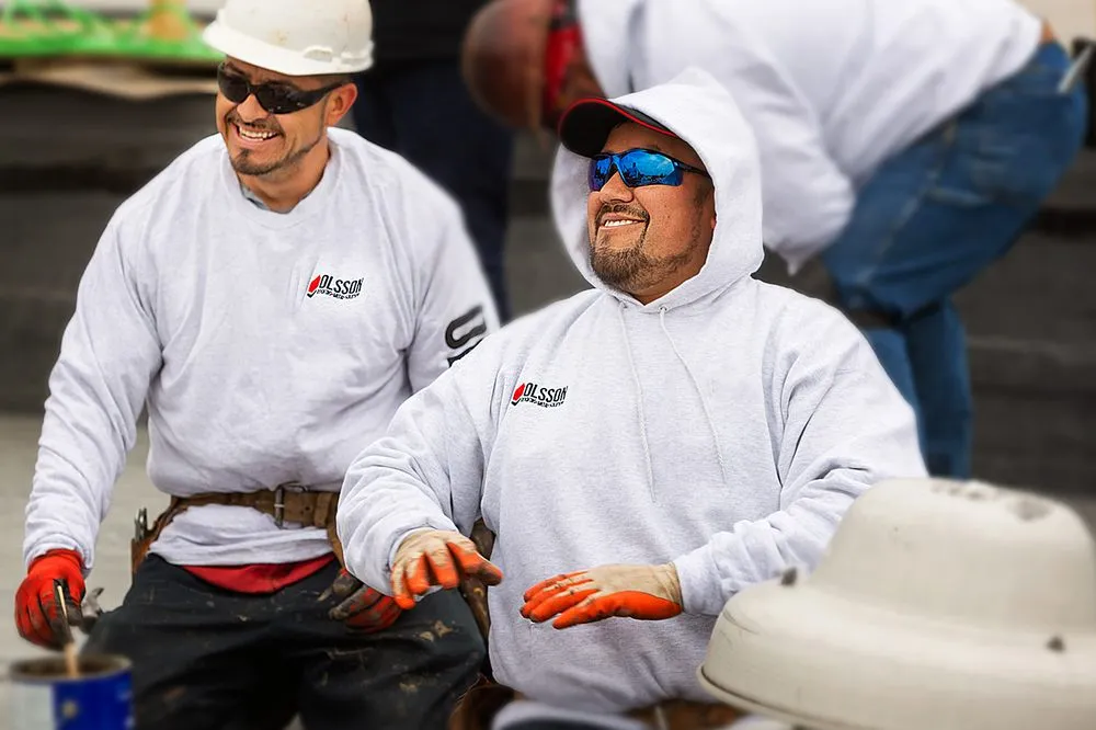 Slide of Olsson Roofing