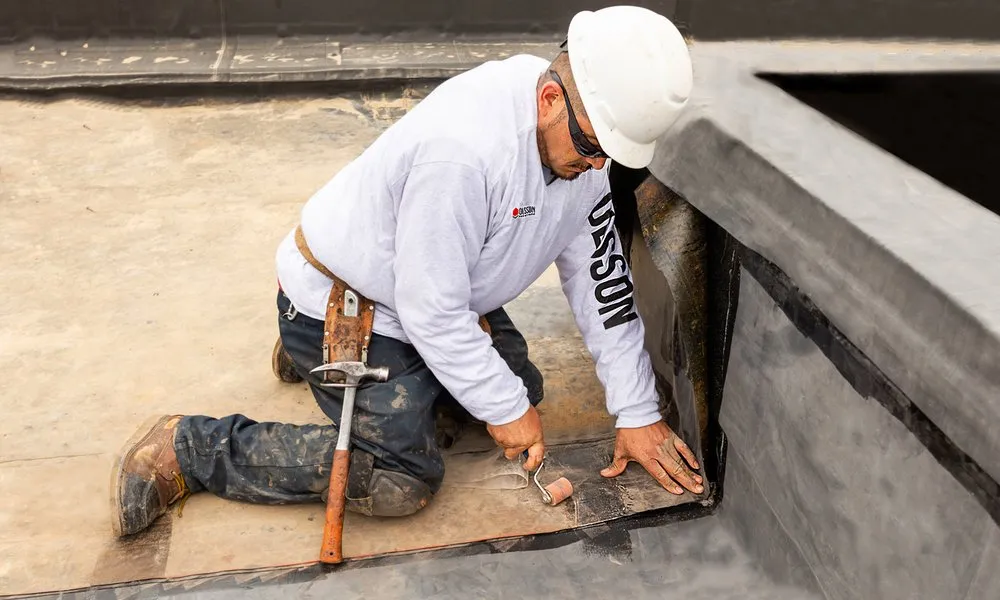 Slide of Olsson Roofing