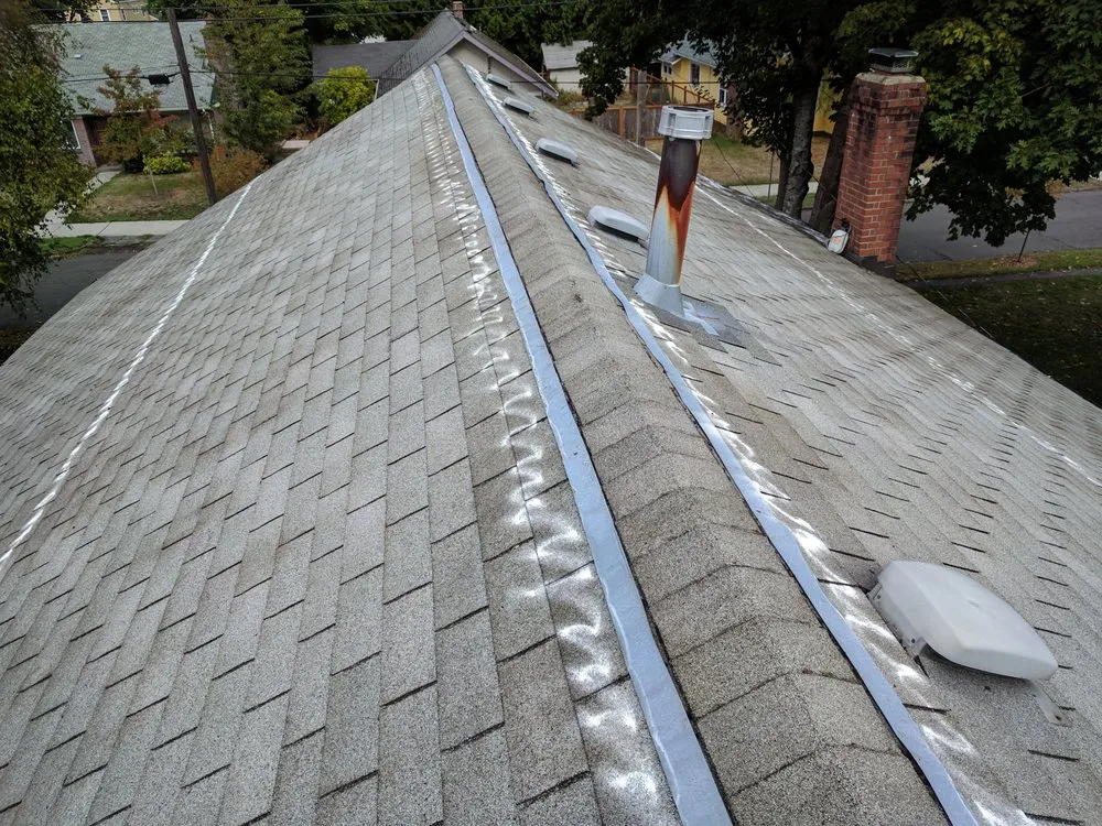 Emergency shingle roofing service in Thurston County, WA by Olympia Moss Removal