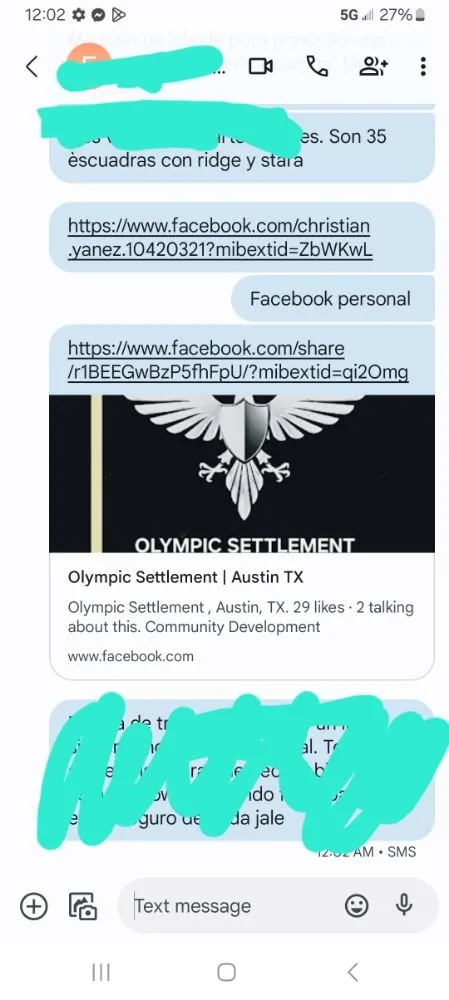 Slide of Olympic Settlement