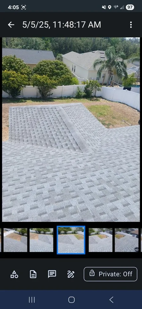 Slide of Olympus Roofing