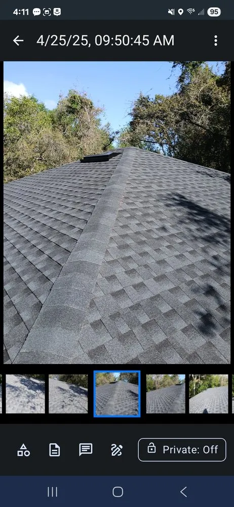 Slide of Olympus Roofing