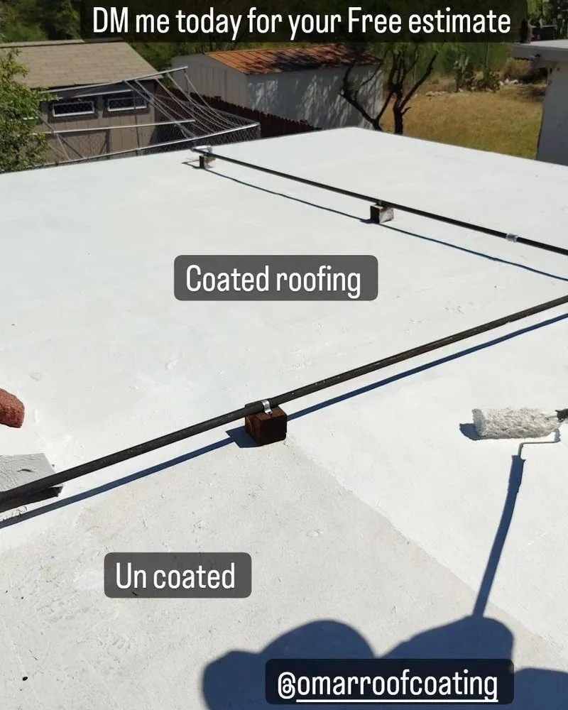 Slide of Omar roof coating