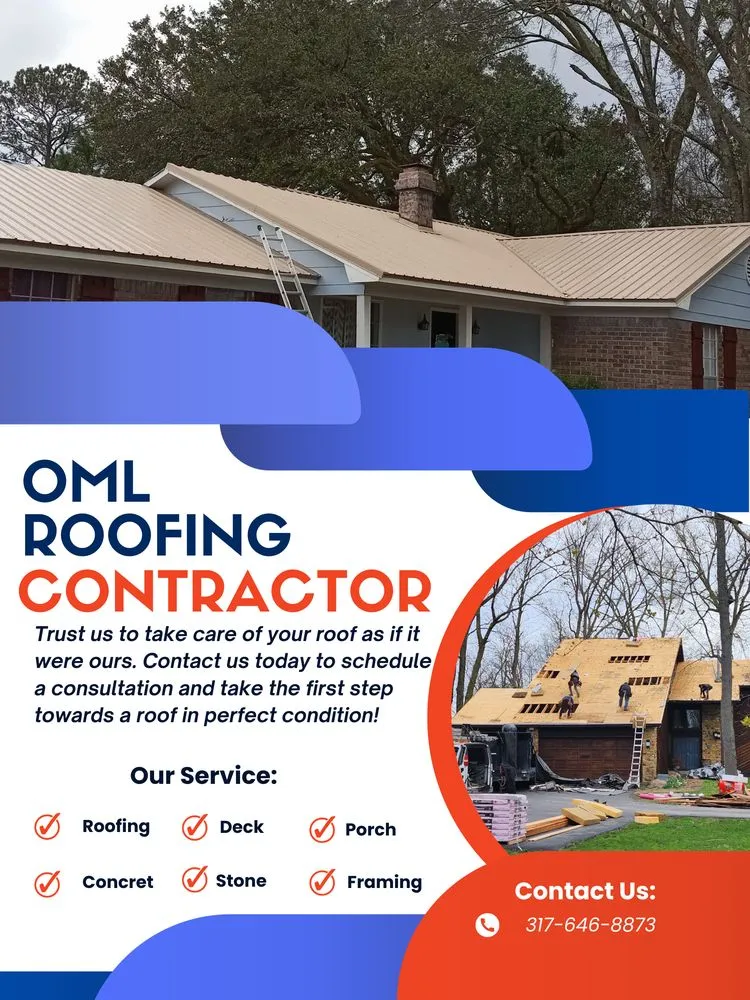 Slide of OML Garcia Roofing