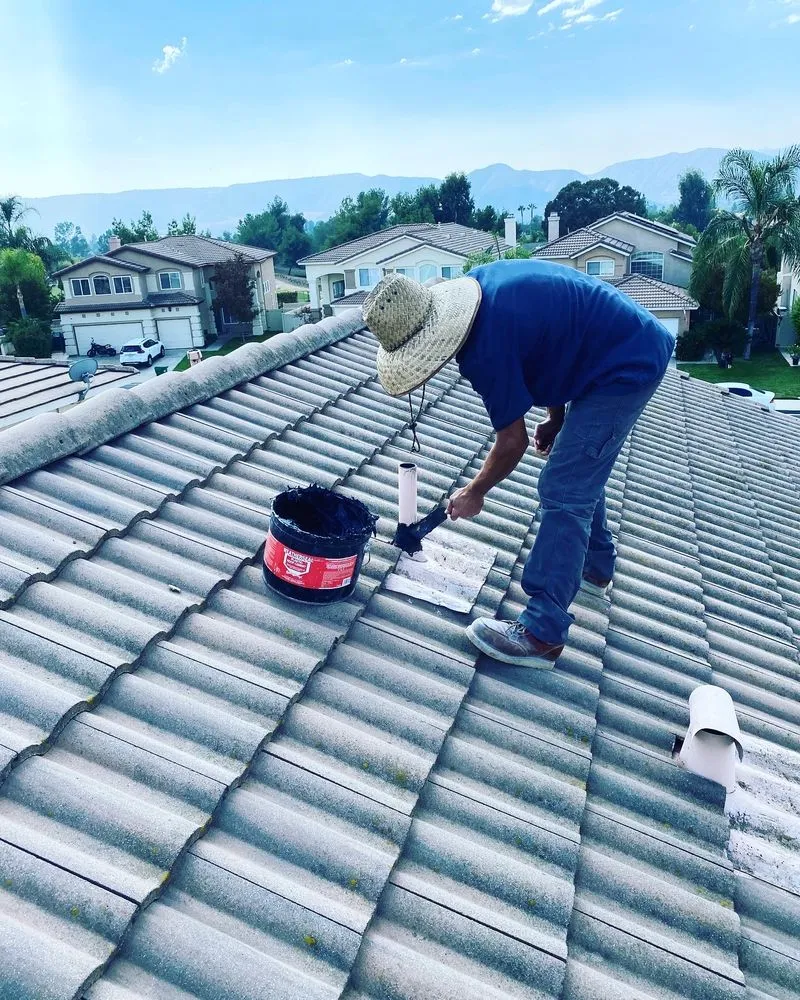 Slide of On Point Roofing Repair