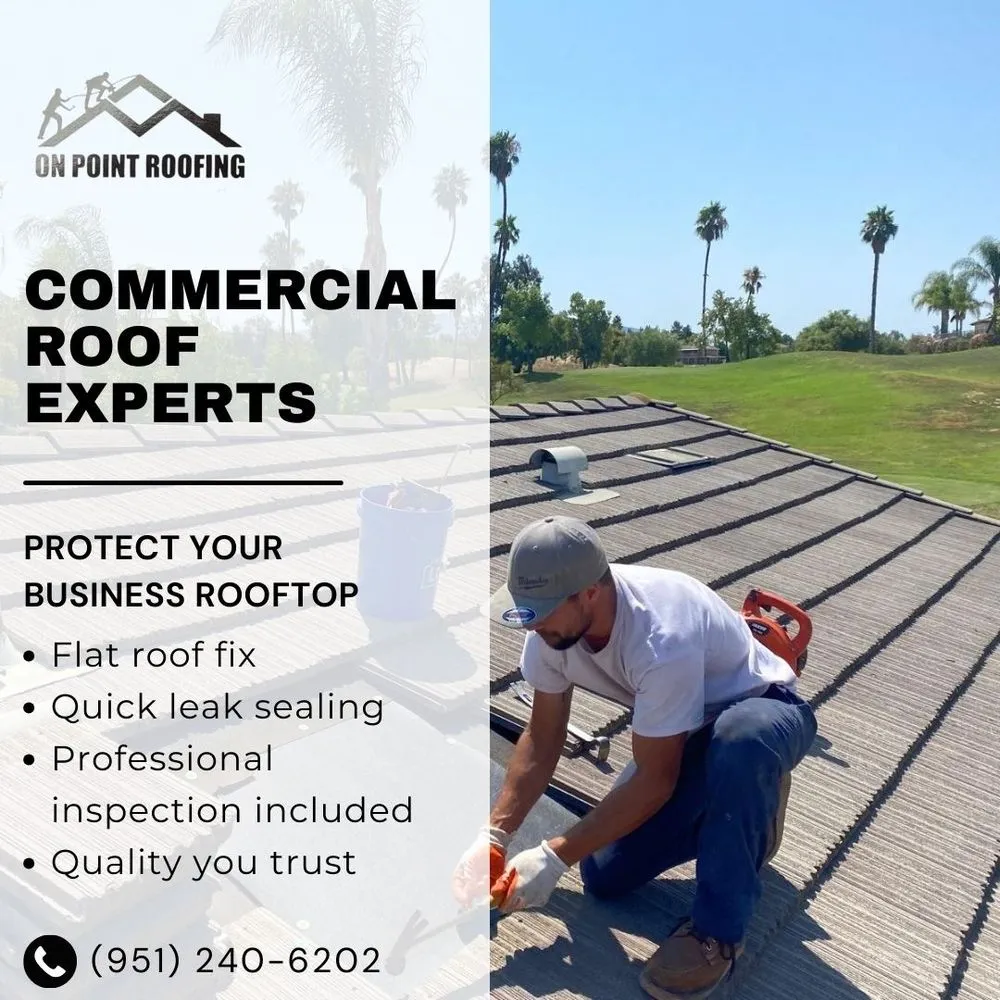 Slide of On Point Roofing Repair