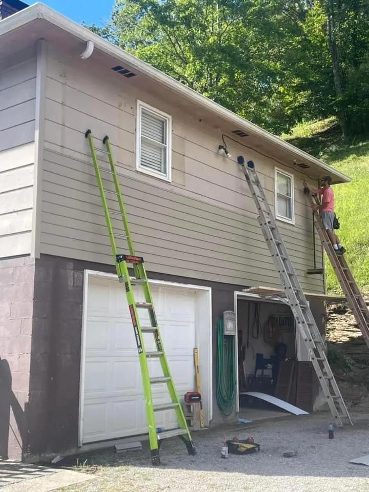 Expert metal roofing installation for residential properties in Ivel, KY by On Point Services and Construction