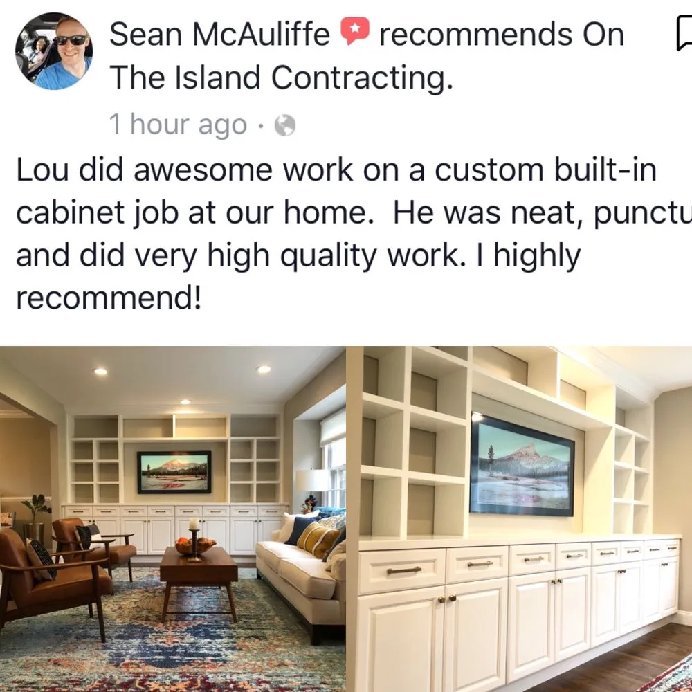 Slide of On The Island Contracting