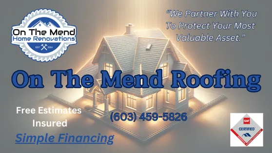 Slide of On The Mend Roofing