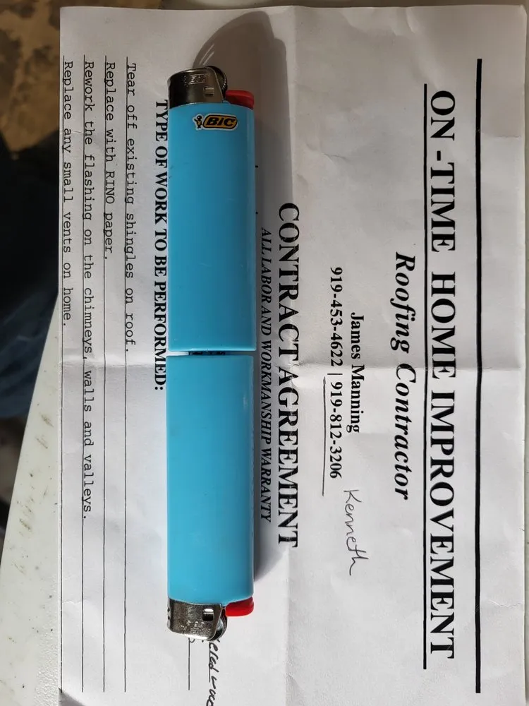 Slide of On time roofing & home improvements