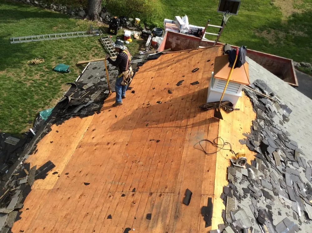 Slide of On Time Roofing