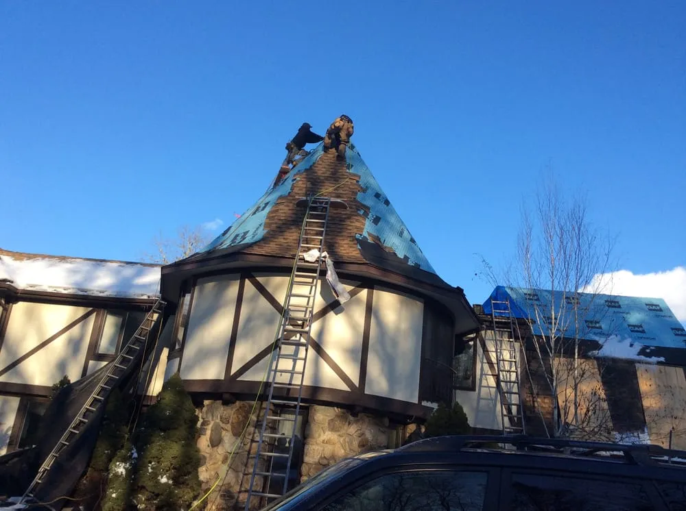 Slide of On Time Roofing