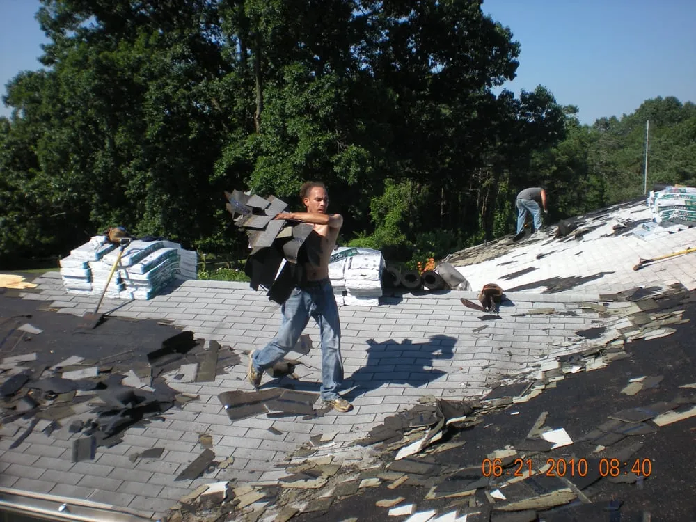 Slide of On Top Roof Repairs