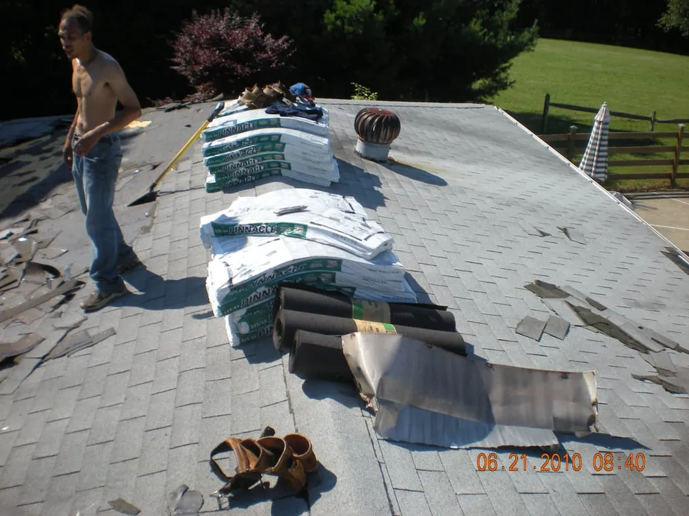 Slide of On Top Roof Repairs