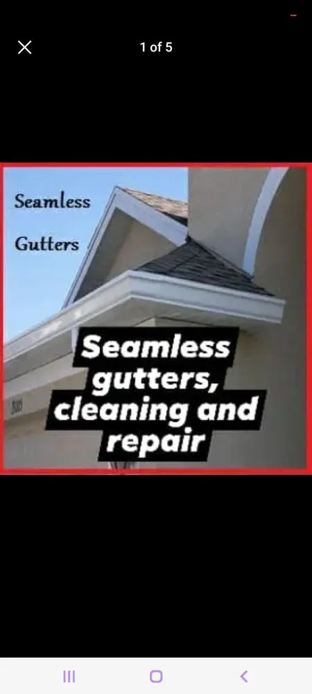 Slide of On Top Seamless Gutters