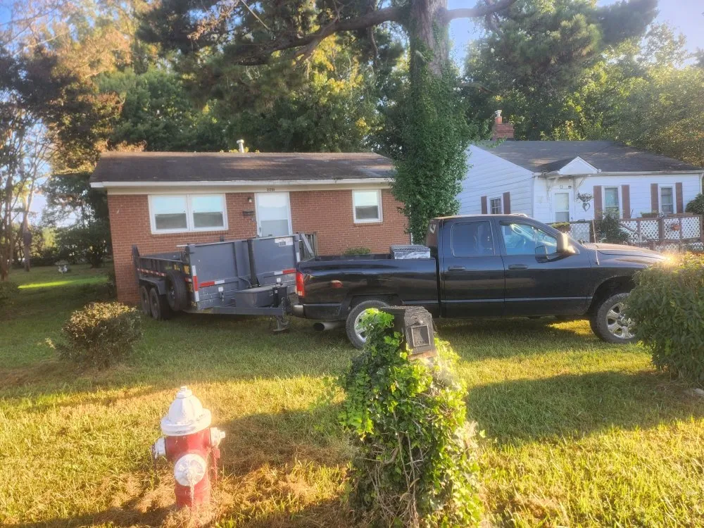 Local storm damage roof repair near you in Winston-Salem, NC by Onc Hauling  Junk Removal Ans and More