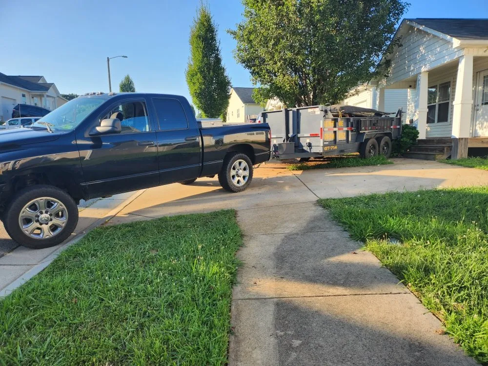 Emergency flat roof repair in Winston-Salem, NC - Onc Hauling  Junk Removal Ans and More