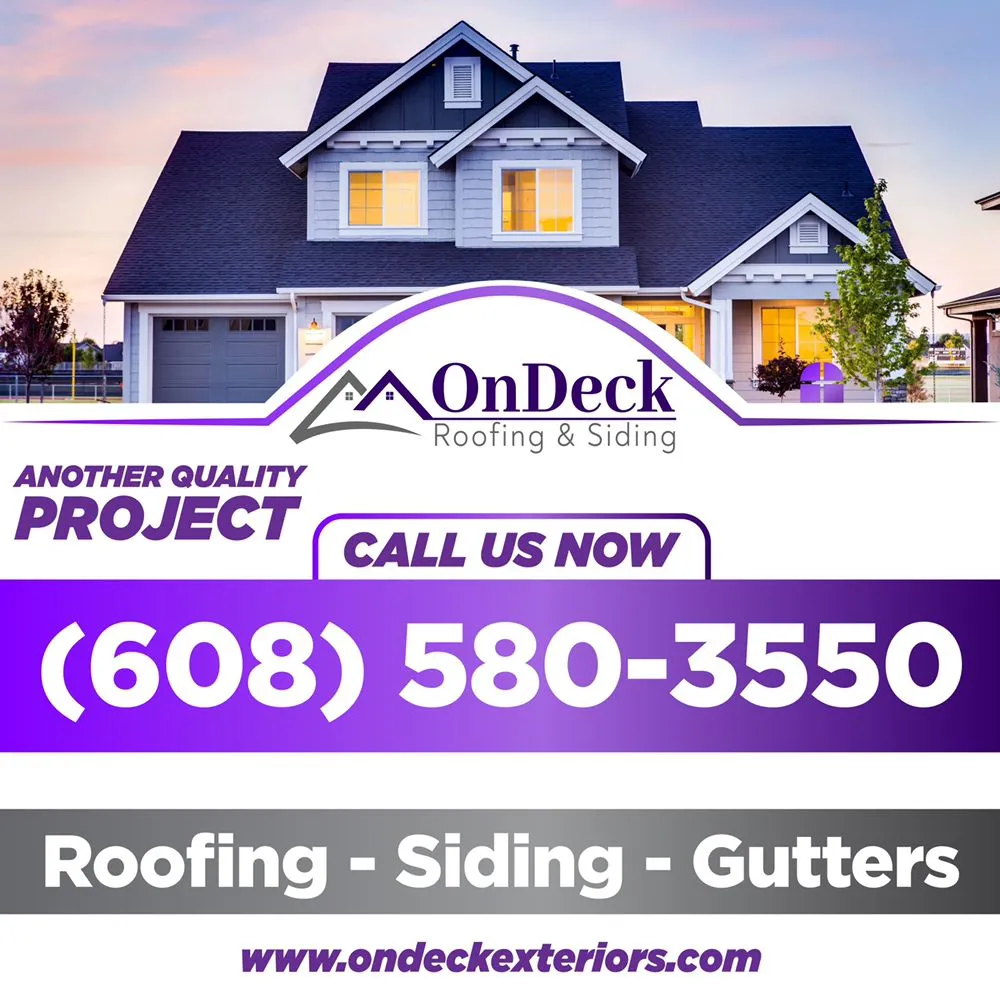 Slide of OnDeck Roofing & Siding