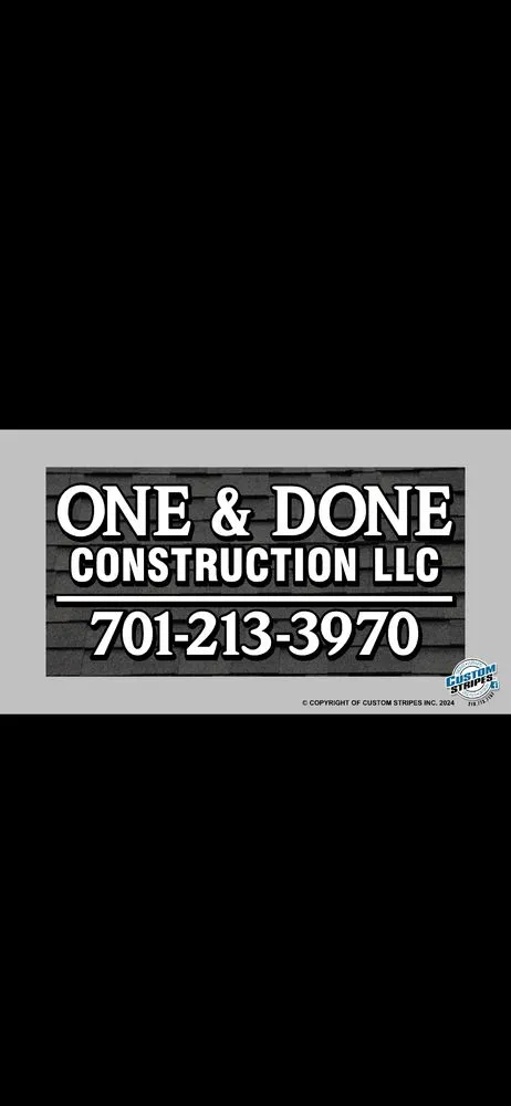 Slide of One & Done Construction
